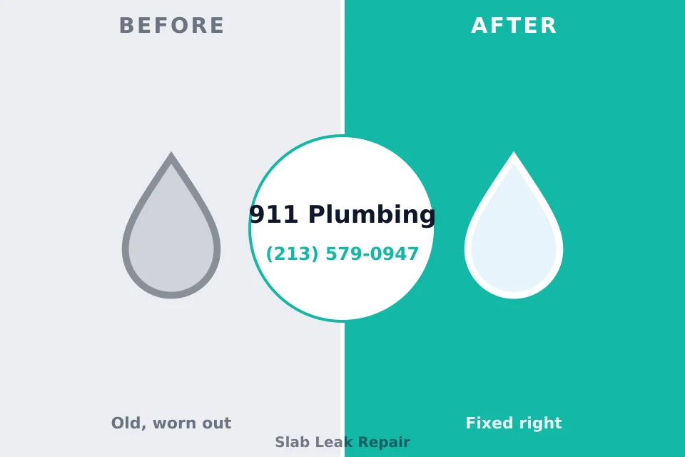Before and after: plumbing company Newark, NY